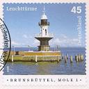 Briefmarke Brunsbüttel Mole 1 2005