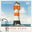 Briefmarke Leuchtturm Roter Sand 2004
