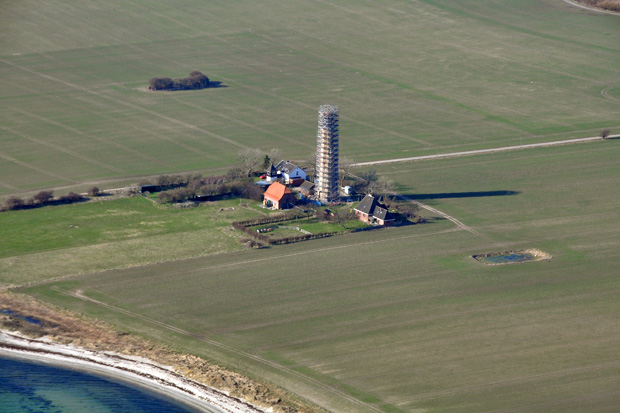 Luftbild Leuchtturm Flügge 2010