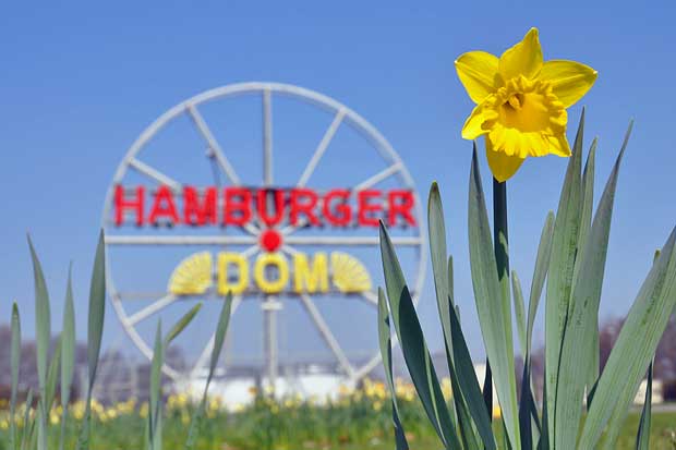 Der Hamburger Frühlingsdom hat eröffnet