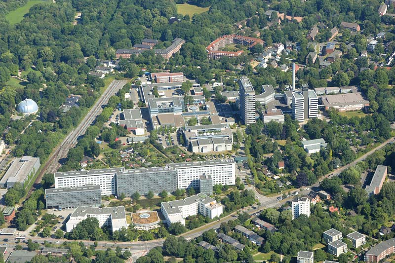 Luftbilder Hamburg Studios des Norddeutschen Rundfunks (NDR) in Lokstedt