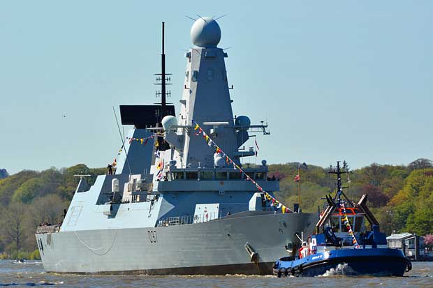 HMS DUNCAN, 827. Hafengeburtstag Hamburg 2016