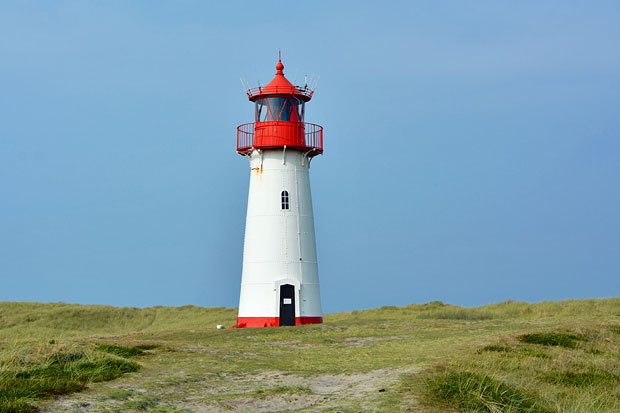 Leuchtturm List-West auf der Insel Sylt