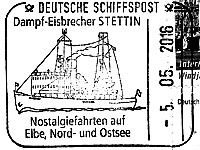 Stempel Deutsche Schiffspost DS "STETTIN"